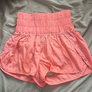 Free People Movement The Way Home Shorts Orange Small